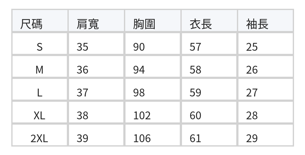 木耳立領 蕾絲拼接 泡泡袖短袖襯衫 size chart 1